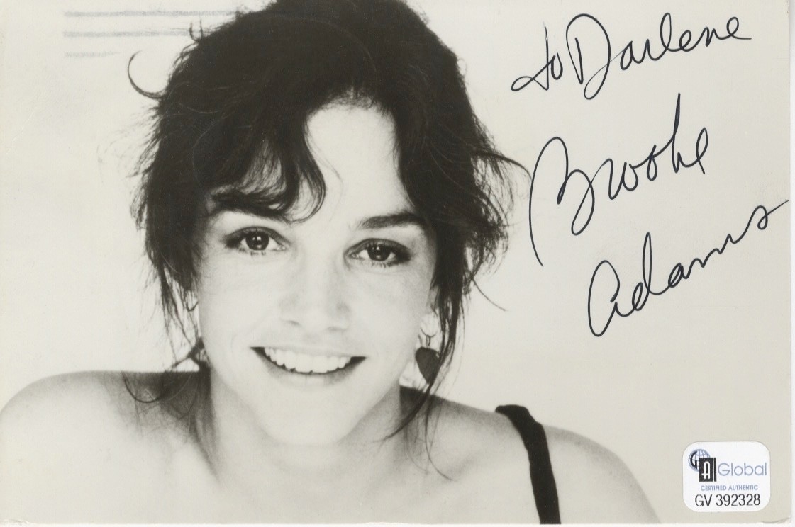 BROOKE ADAMS-ORIGINAL AUTOGRAPHED PHOTO
