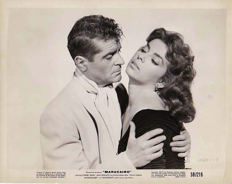 MARACAIBO, Original 1958 Sexy Abbe Lane, Francis Lederer Movie Photo