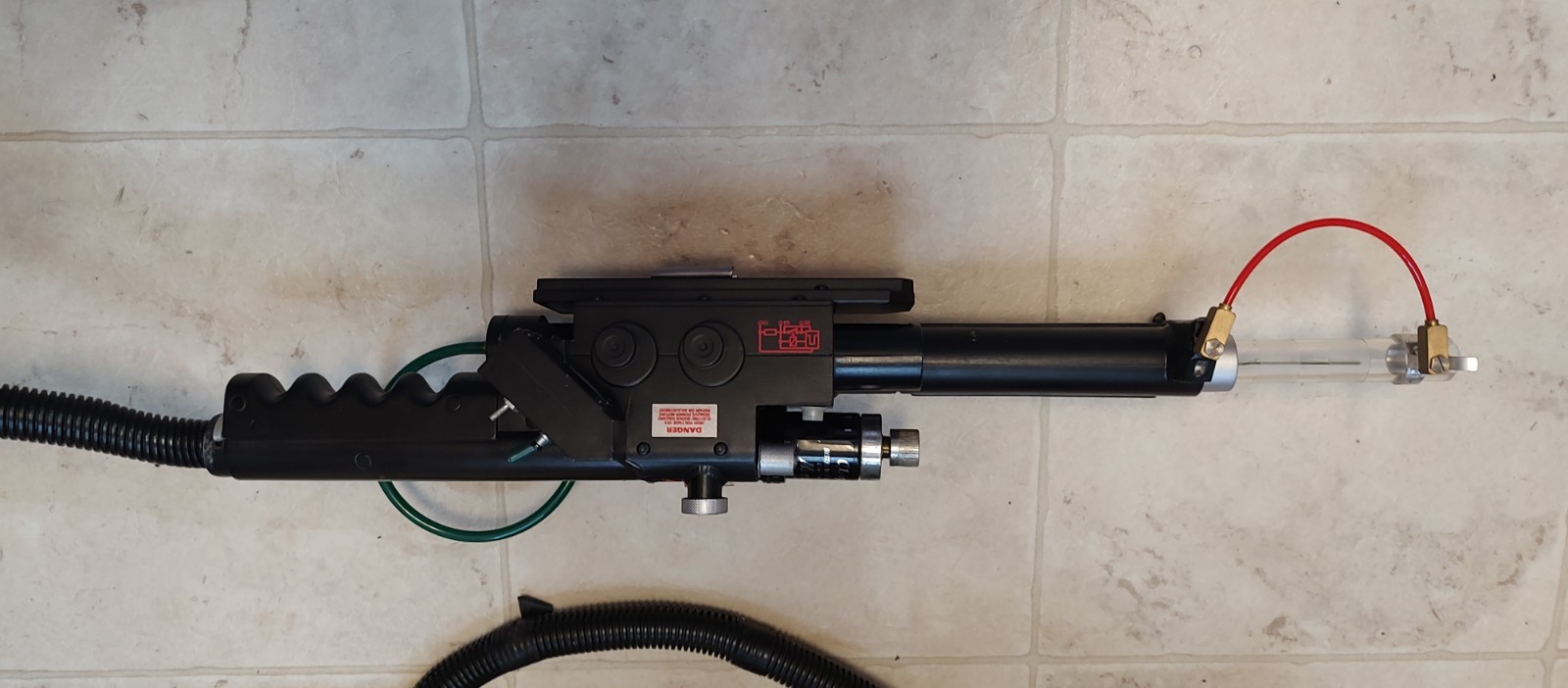 Ghostbusters Proton Pack & Trap w Matty Collector Wand & READ DESCRIPTION