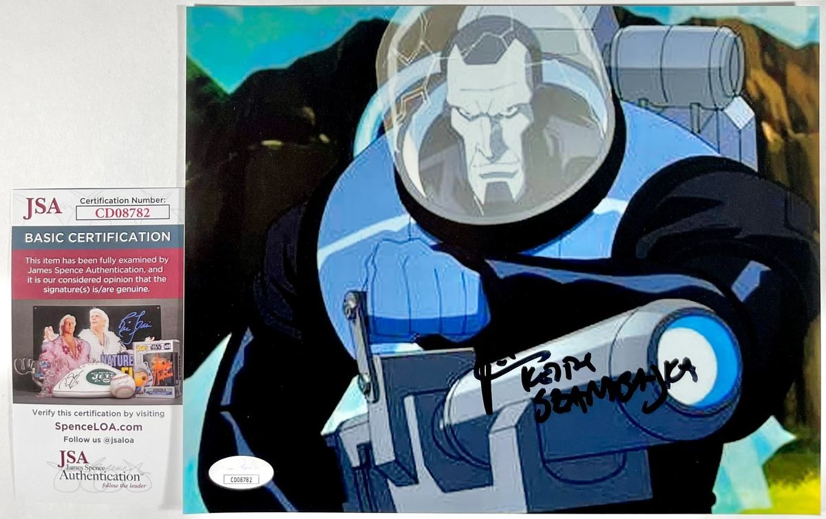 Keith Szarabajka Signed Young Justice 8×10 Photo Autograph Mr. Freeze JSA COA