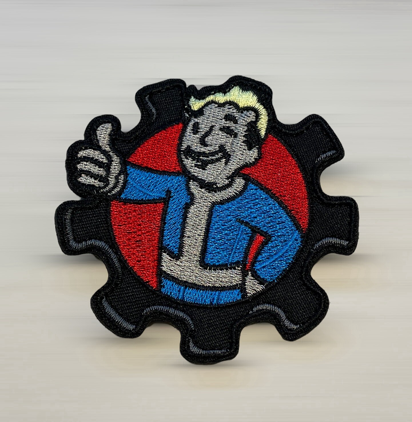 Fallout Vault Boy Thumbs Up Tactical Doomsday Logo Patch Hook Loop