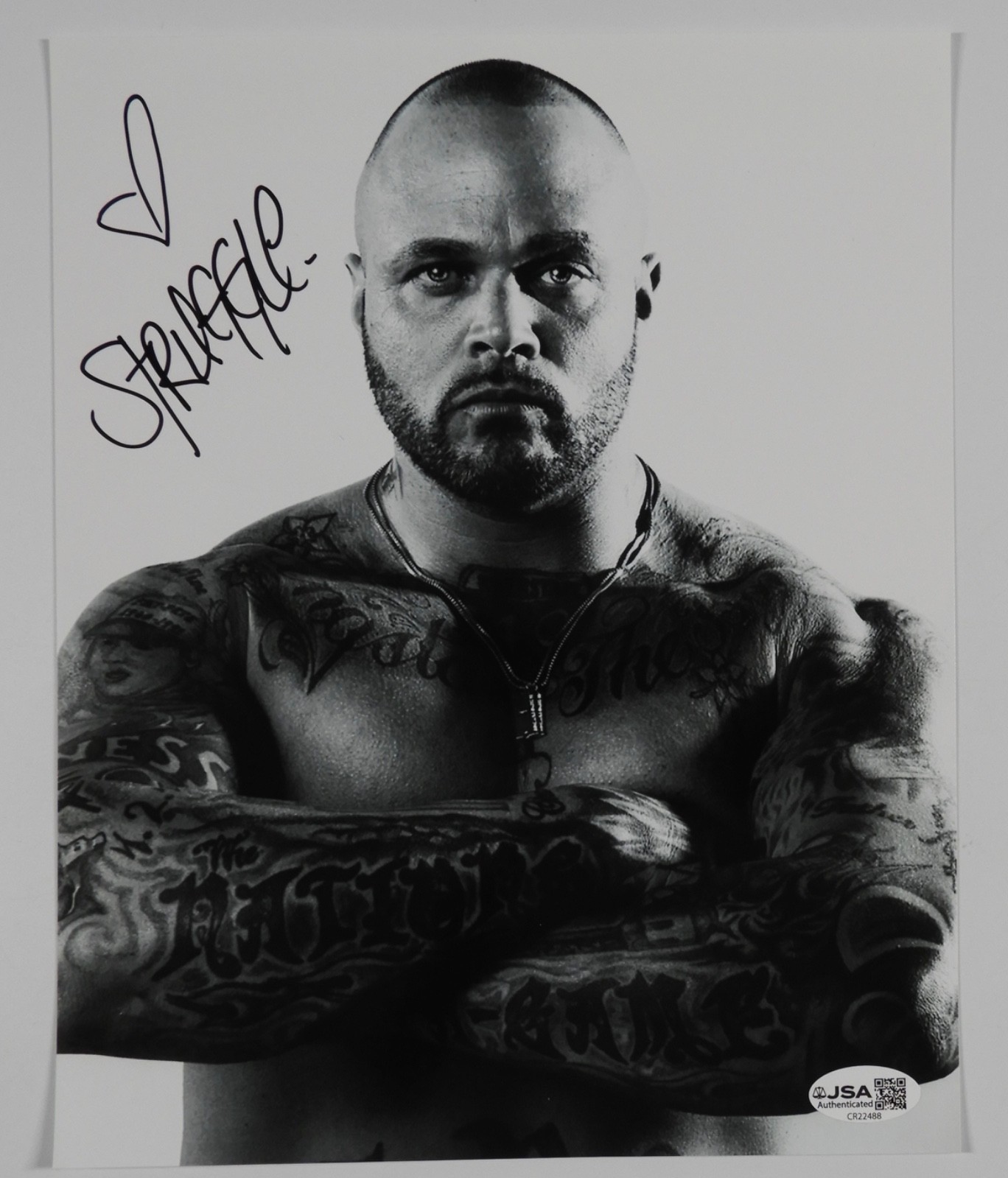 Struggle Jennings JSA Autograph Signed 8 x 10 Photo