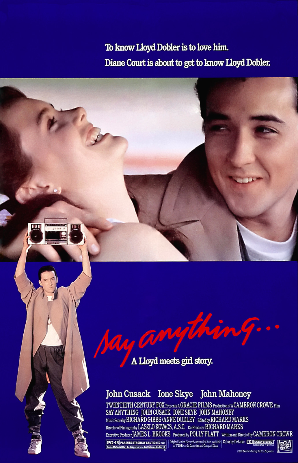 Say Anything… (1989) Movie Poster
