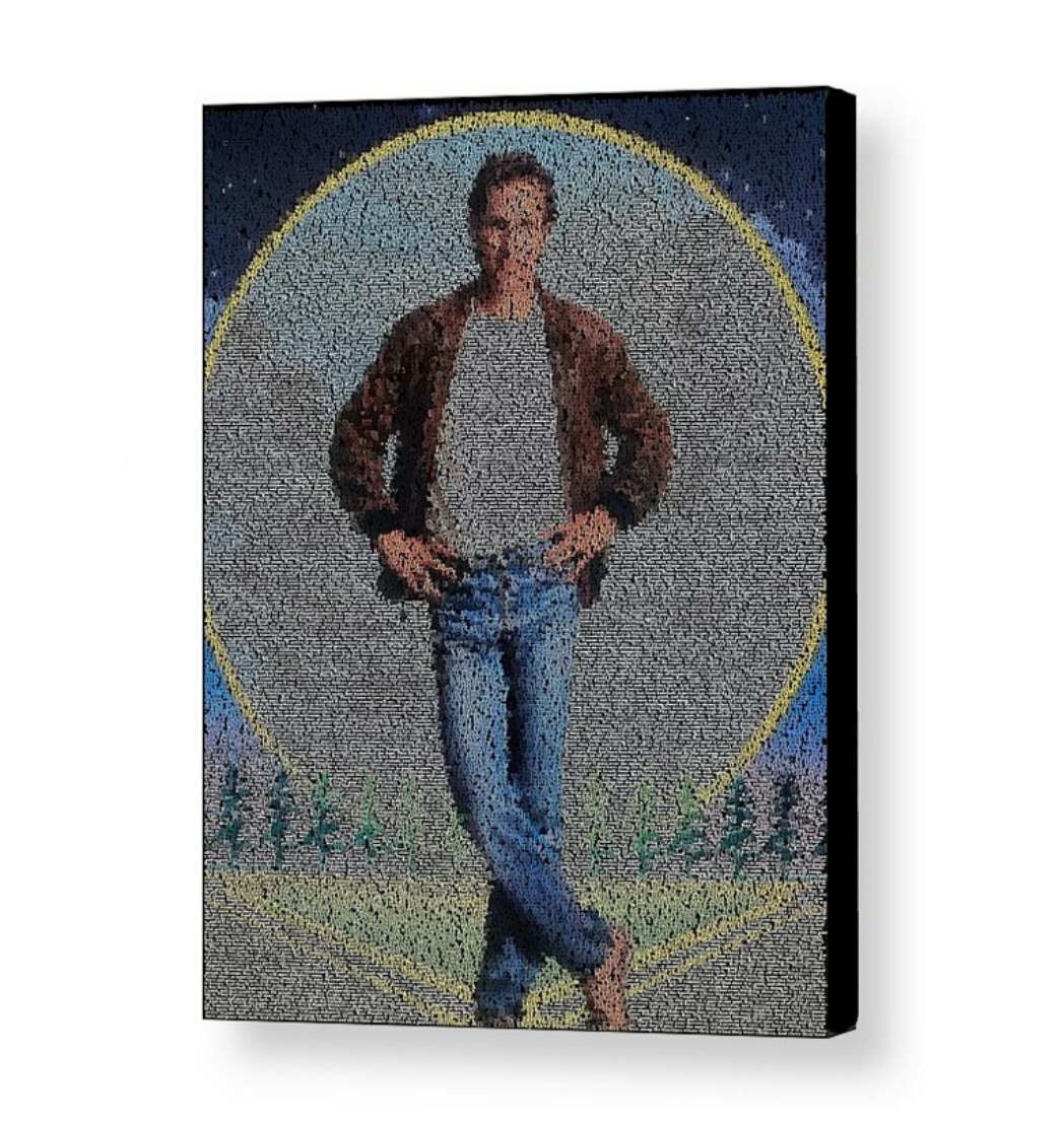 Field Of Dreams Speech Mosaic AMAZING Framed 9X11 Limited Edition Art w/COA