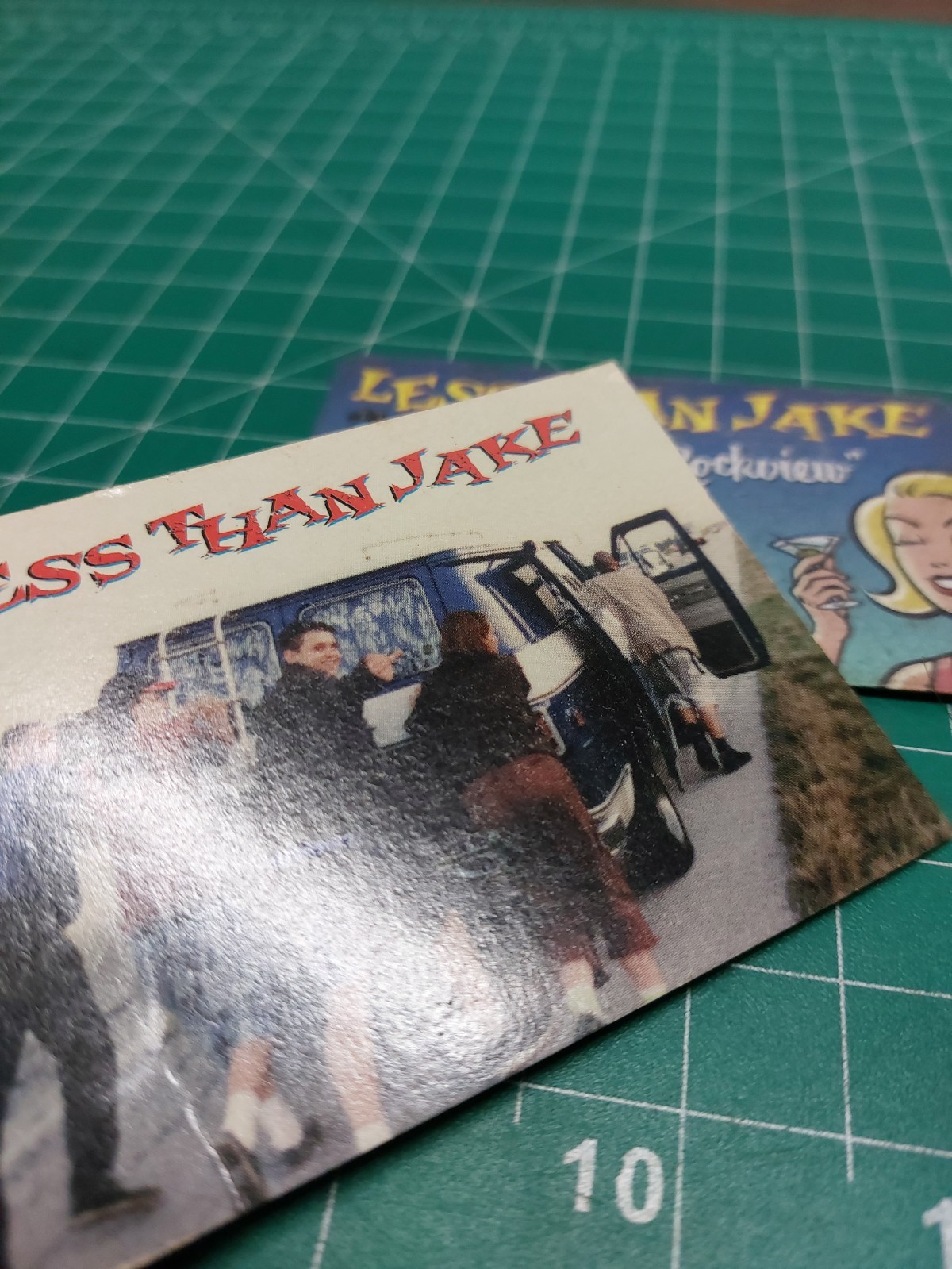 Less Than Jake Hello Rockview Membership Card Vintage + Promo Card LTJ 1