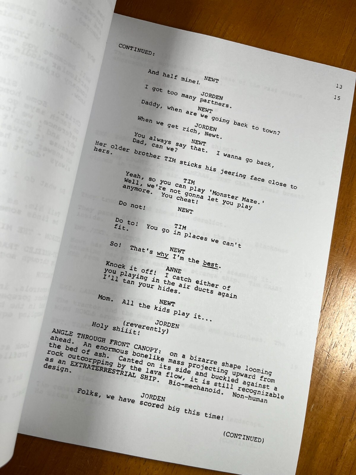 Aliens Script Signed- Autograph Reprints- Sigourney Weaver- Ripley- Alien 2