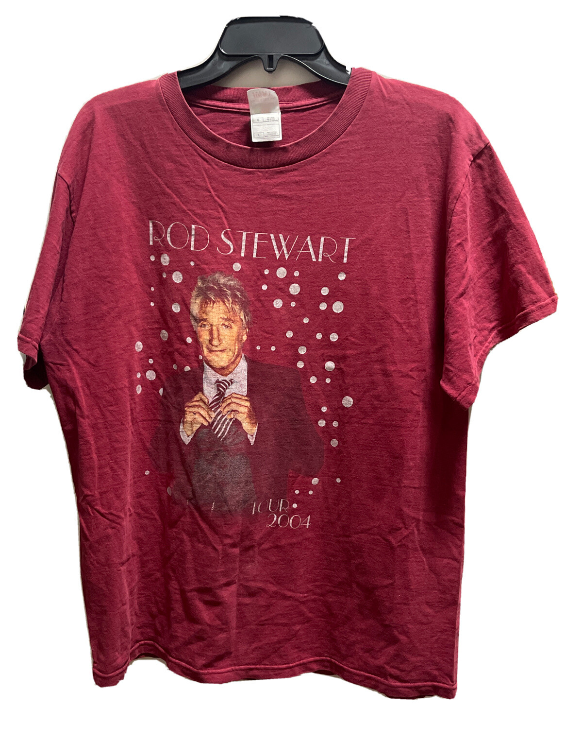 Rod stewart t shirt large short sleeve adult unisex (see description)
