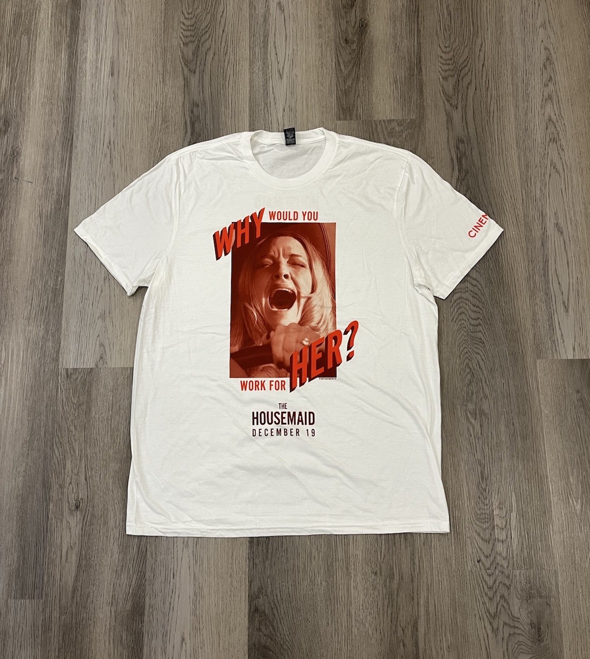 The Housemaid Sydney Sweeney Amanda Seyfried Original Movie Promo Shirt XL