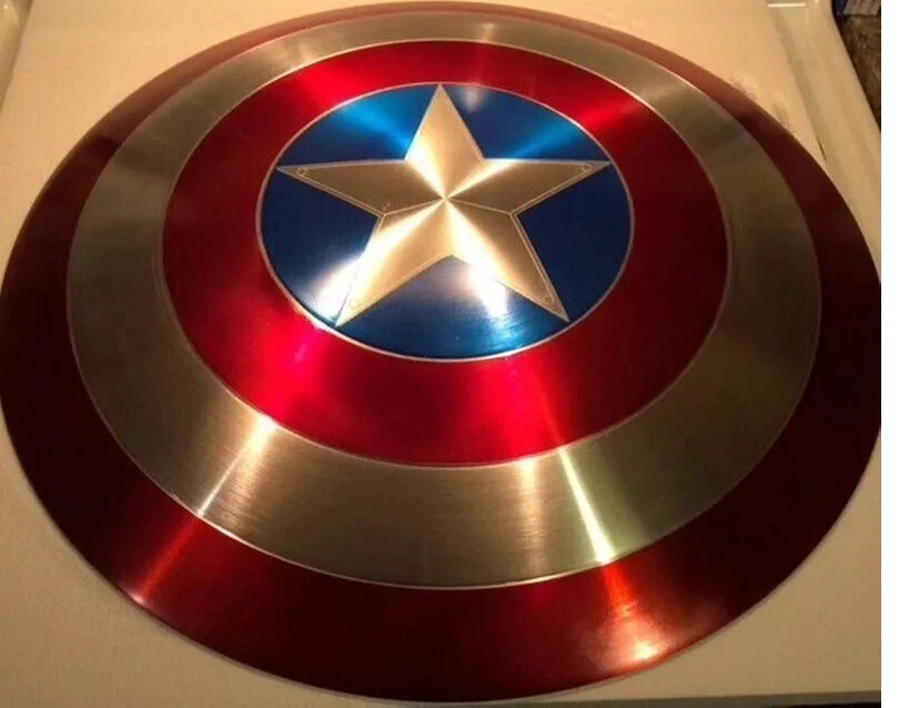Captain America Shield Marvel Legends 75th Anniversary Avengers Alloy Metal 1:1