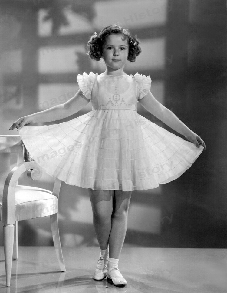 8×10 Print Shirley Temple Cute Portrait #4496