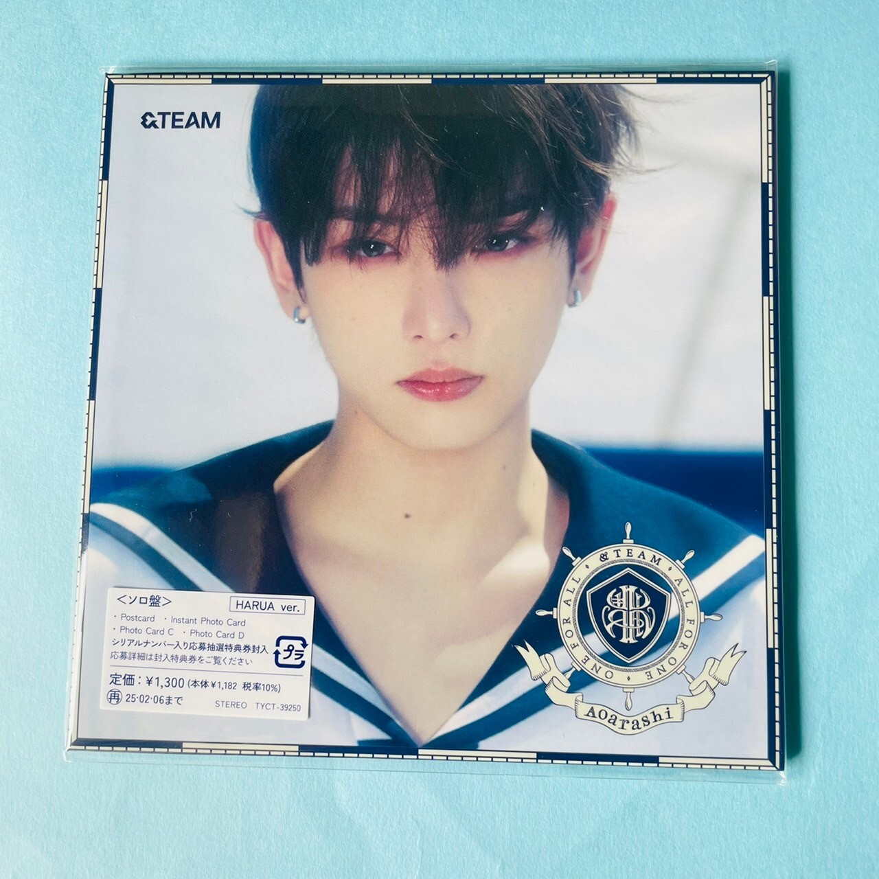 &TEAM 青嵐 Aoarashi 2nd Single CD andteam Solo Jacket Ver. Japan K-POP