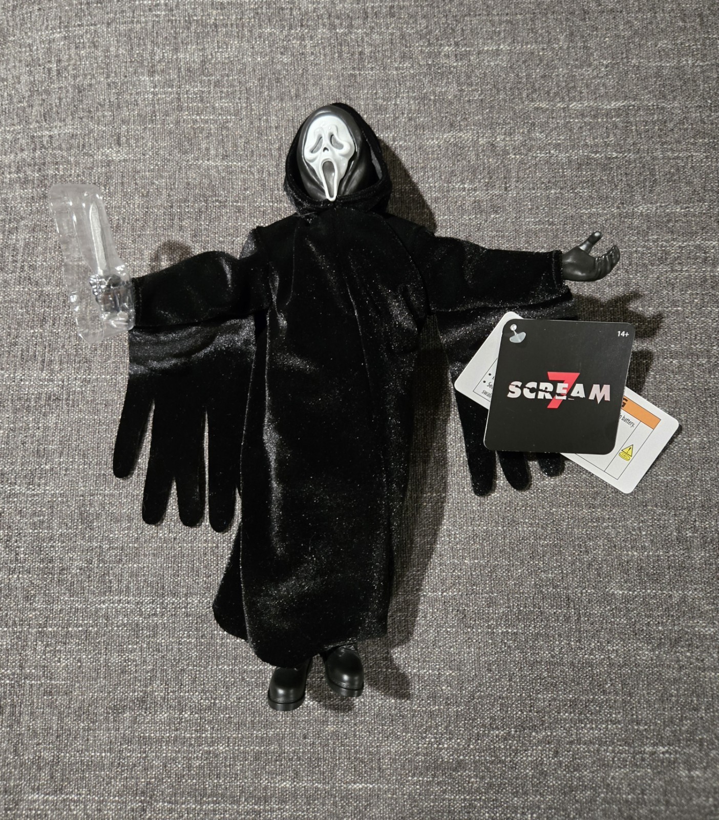SCREAM 7 Ghostface Talking Doll Plush Theater Exclusive Collectible NEW