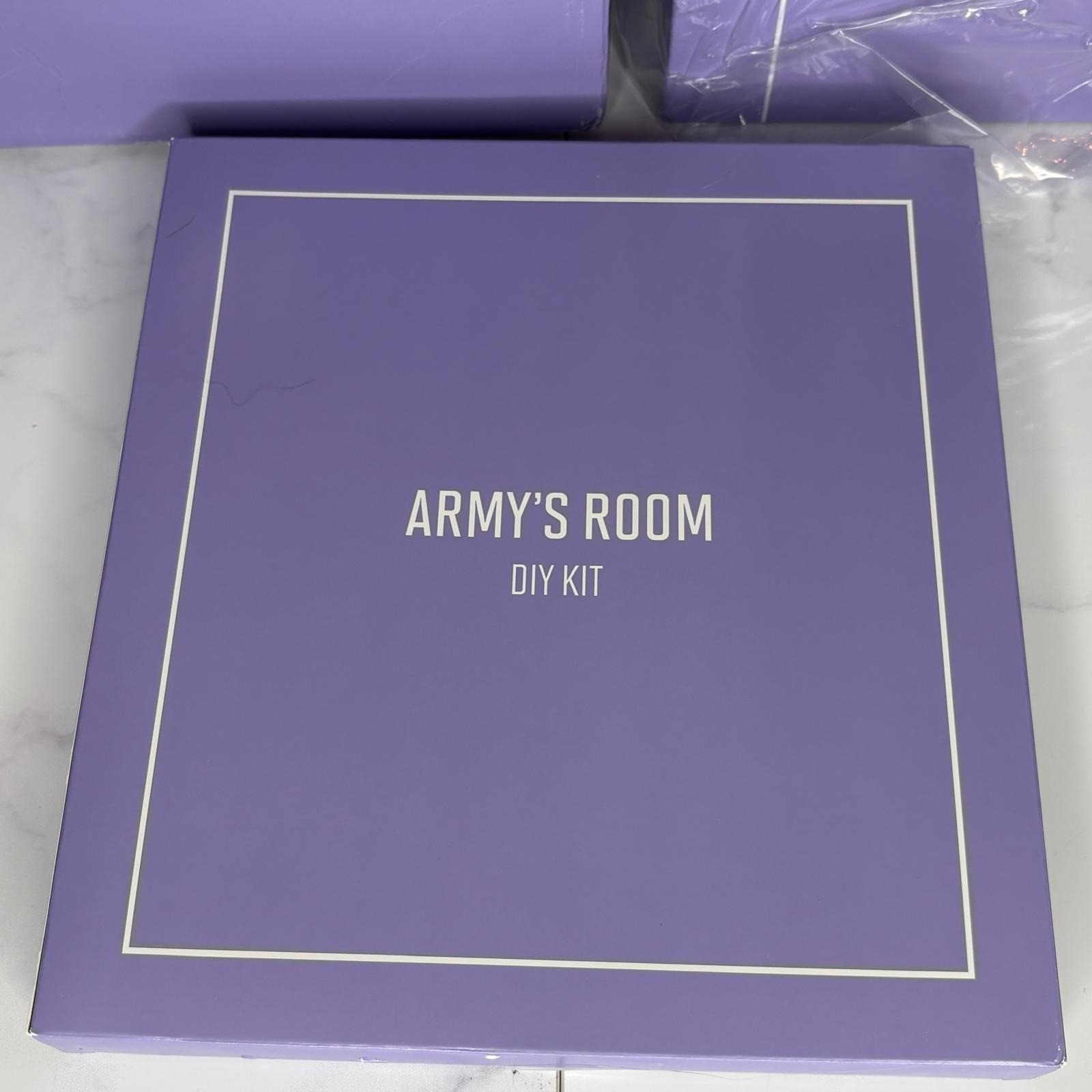 BTS Merch Box #3 Army’s Room DIY Kit Official HYBE BigHit Light Up Room NIB