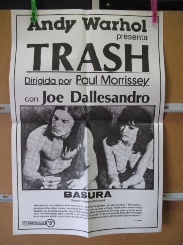 Trash Andy Warhol medidas 63X43 AP