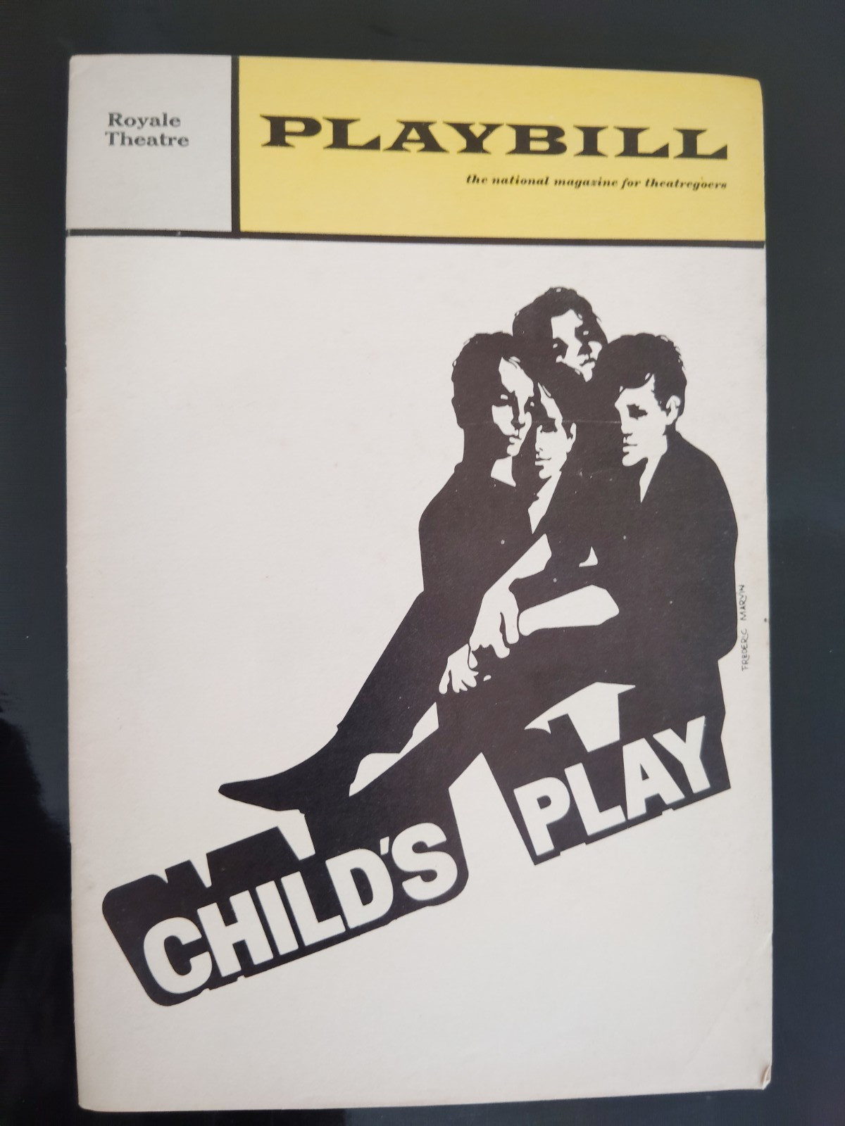 Fritz Weaver and Ken Howard in Child’s Play – 1970 – Royale Theatre, New York