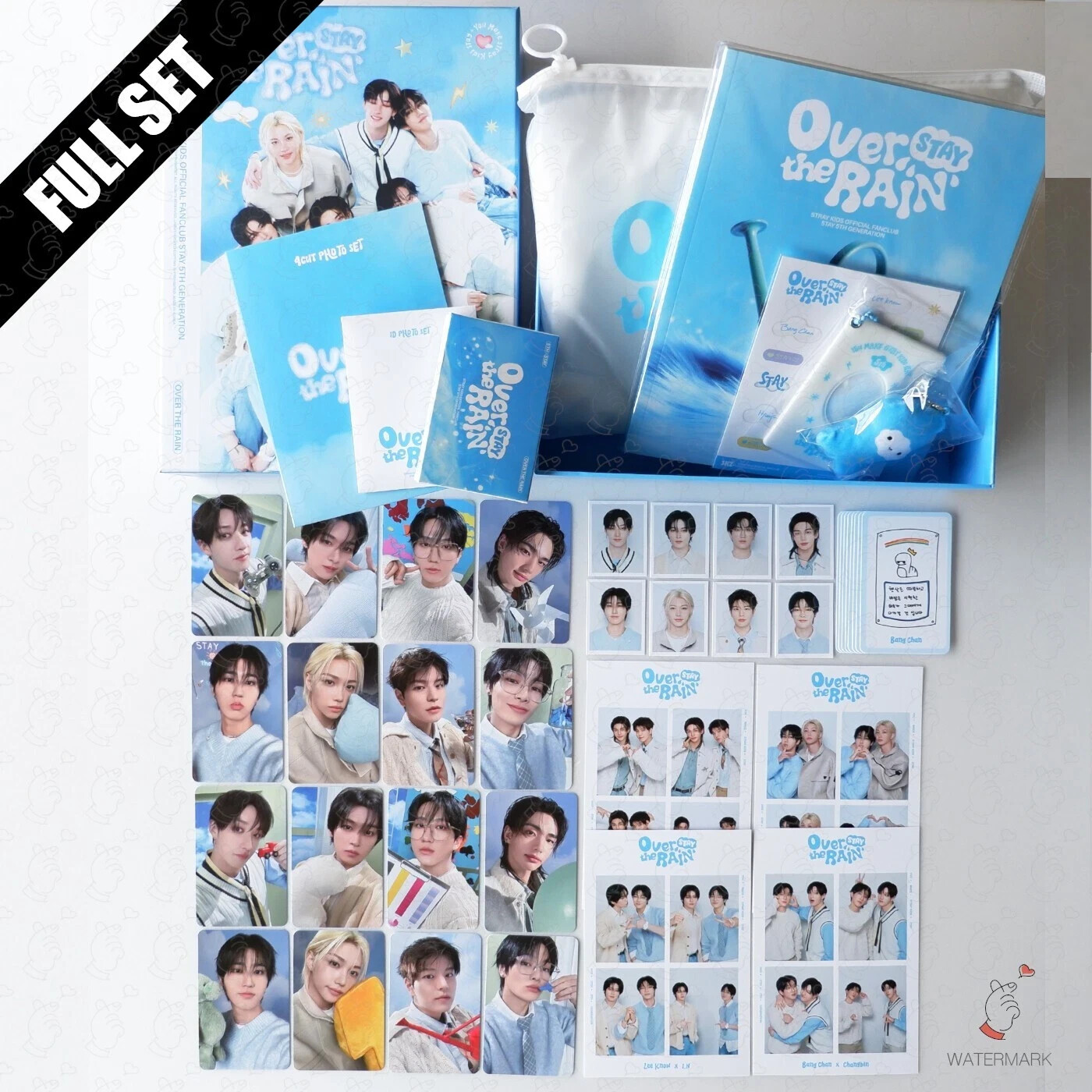STRAY KIDS OVER THE RAIN STAY 5TH GENERATION KIT OFFICIAL FANCLUB MD STRAYKIDS