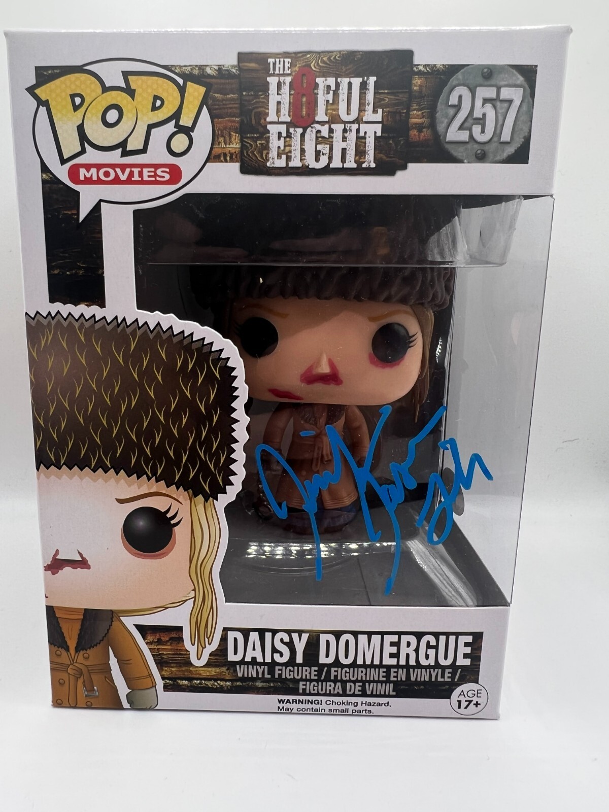 JENNIFER JASON LEIGH Authentic Signed “THE HATEFUL EIGHT” POP VINYL (JSA COA)