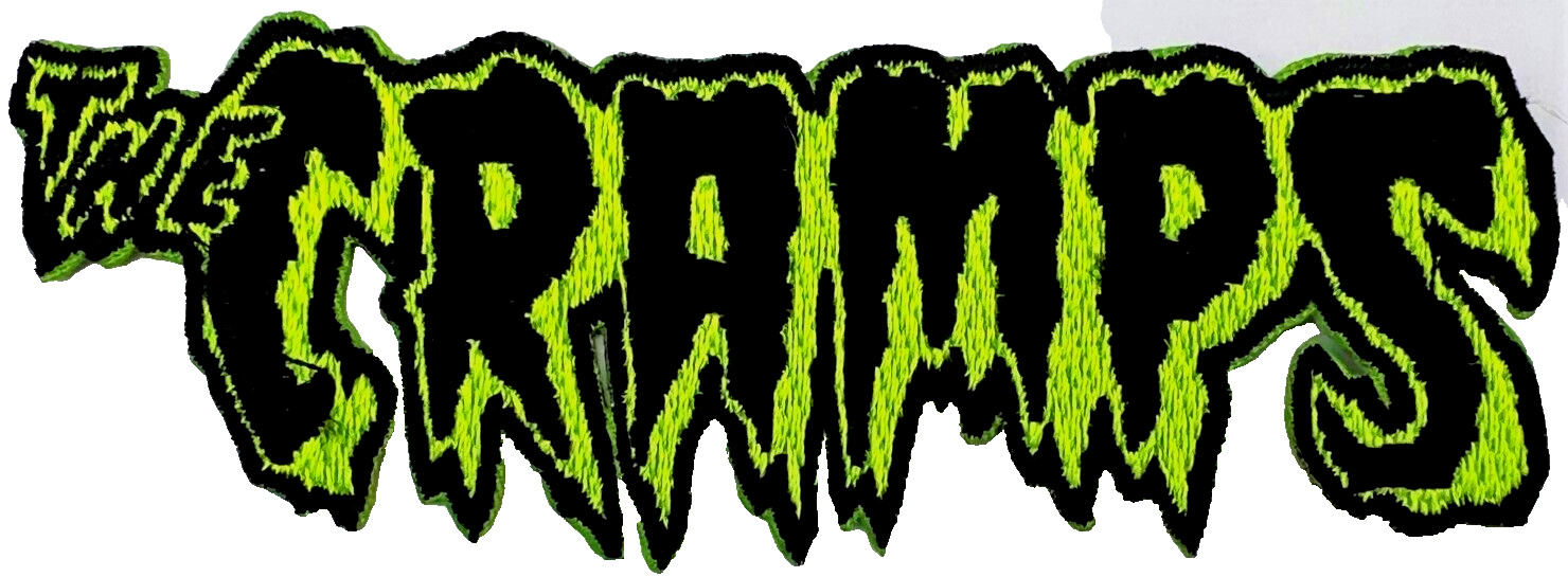 The Cramps Embroidered Music Patch