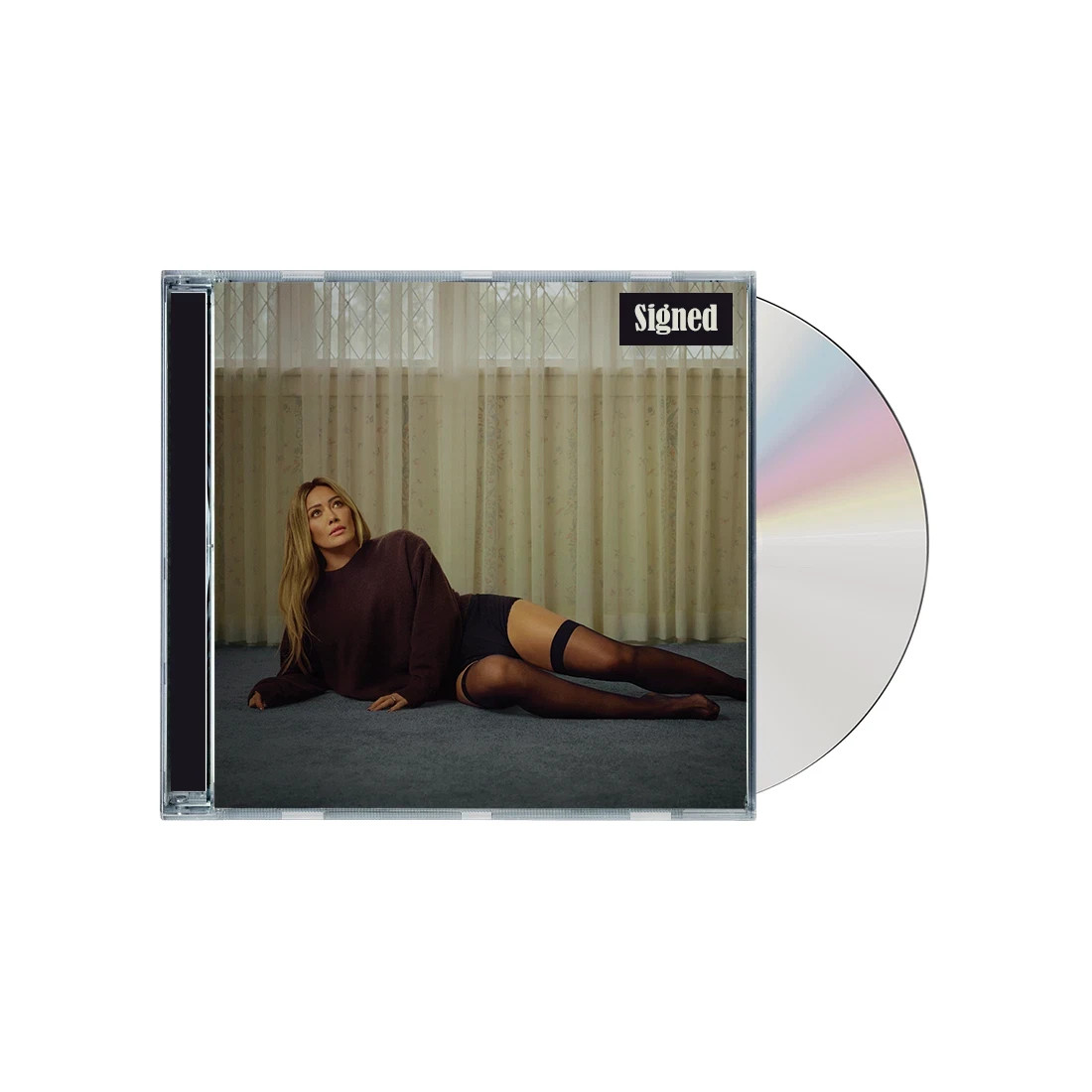 *SIGNED* Hilary Duff Luck Or Something CD Autographed Insert Sealed *SHIPS ASAP*