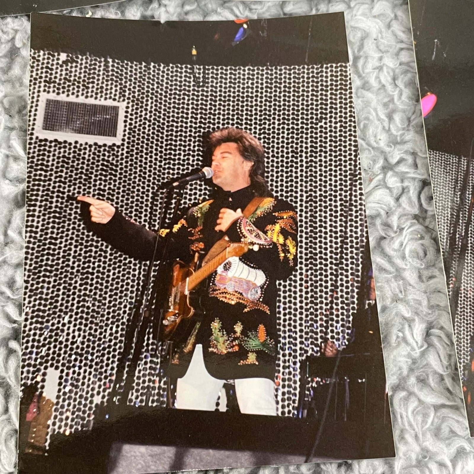 Marty Stuart Live Concert Performance Vintage Original Photos Set 7 Multi Color