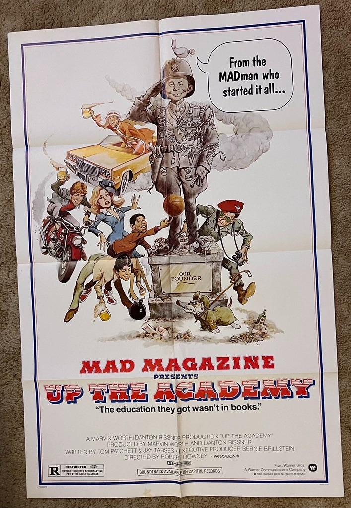 Up the Academy 1980 Movie Poster 27×41 Ralph Macchio Dir. Robert Downey Sr