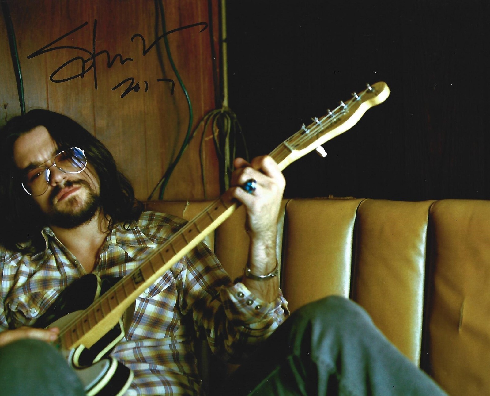 OUTLAW COUNTRY LEGEND SHOOTER JENNINGS SIGNED 8X10 ELECTRIC RODEO THE WOLF