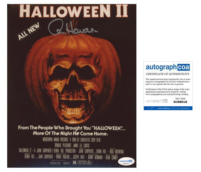 Alan Howarth “Halloween II” Composer AUTOGRAPH Signed 8×10 Photo ACOA