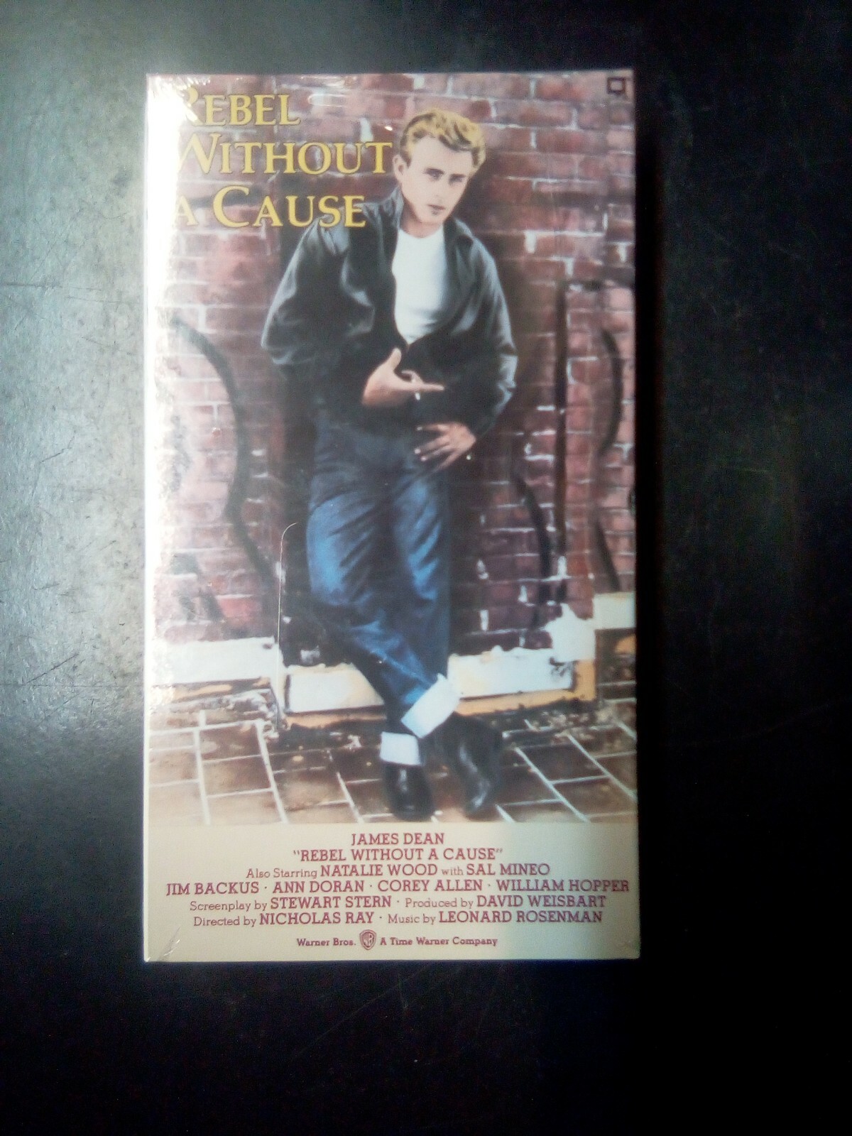 Rebel Without a Cause (VHS, 1990, Warner Bros) Brand New Sealed James Dean