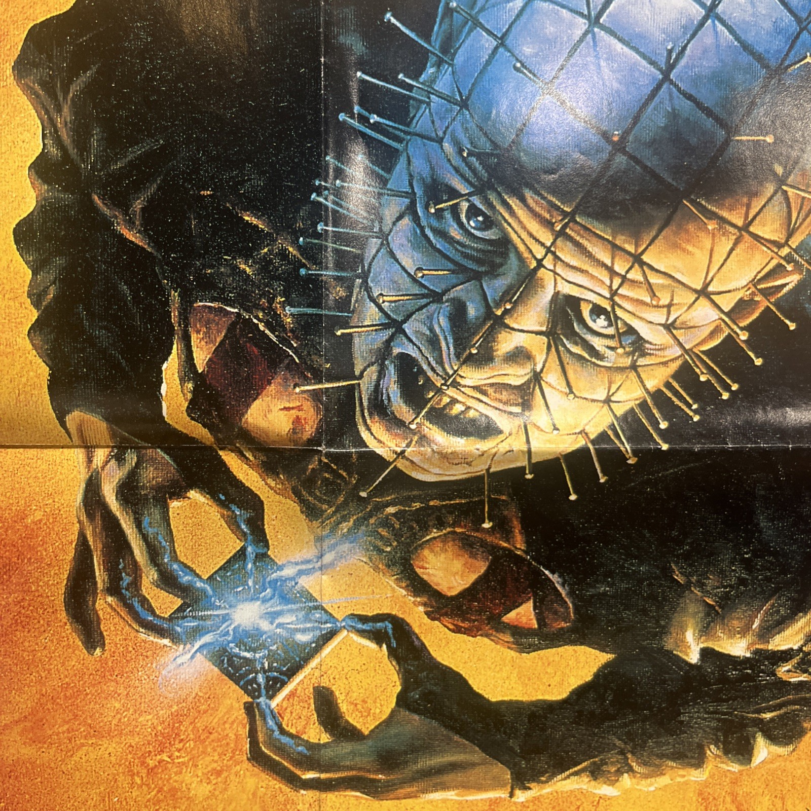 Clive Barker’s Hellraiser 1989 Poster Original 34in L X 22 In W
