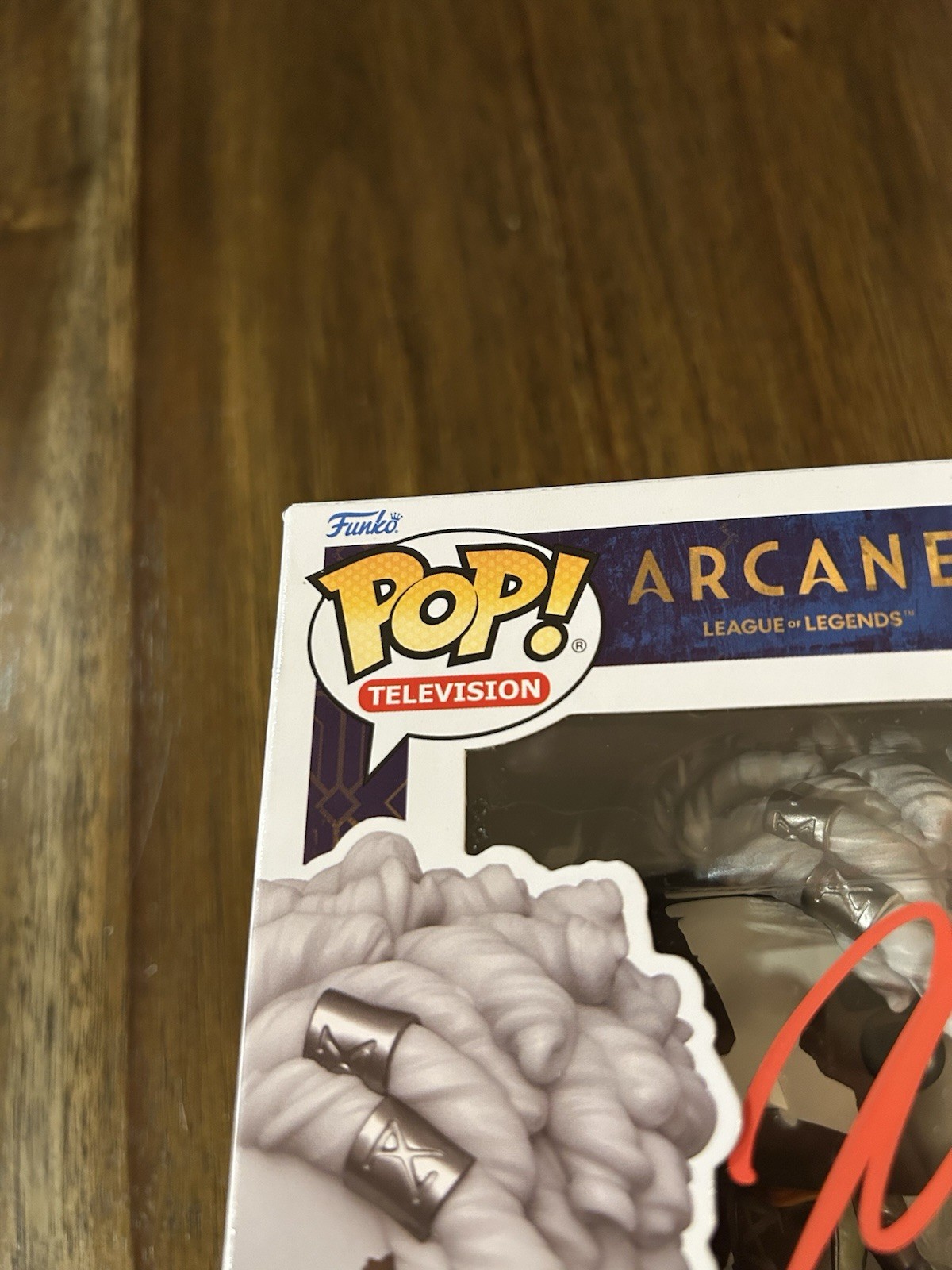 Reed Shannon ‘Arcane’ Signed ‘Ekko’ Funko Pop #1603 Beckett Certified