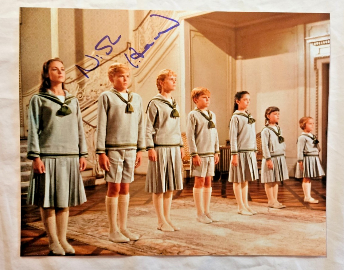 Nicholas Hammond signed 8×10 The Sound of Music