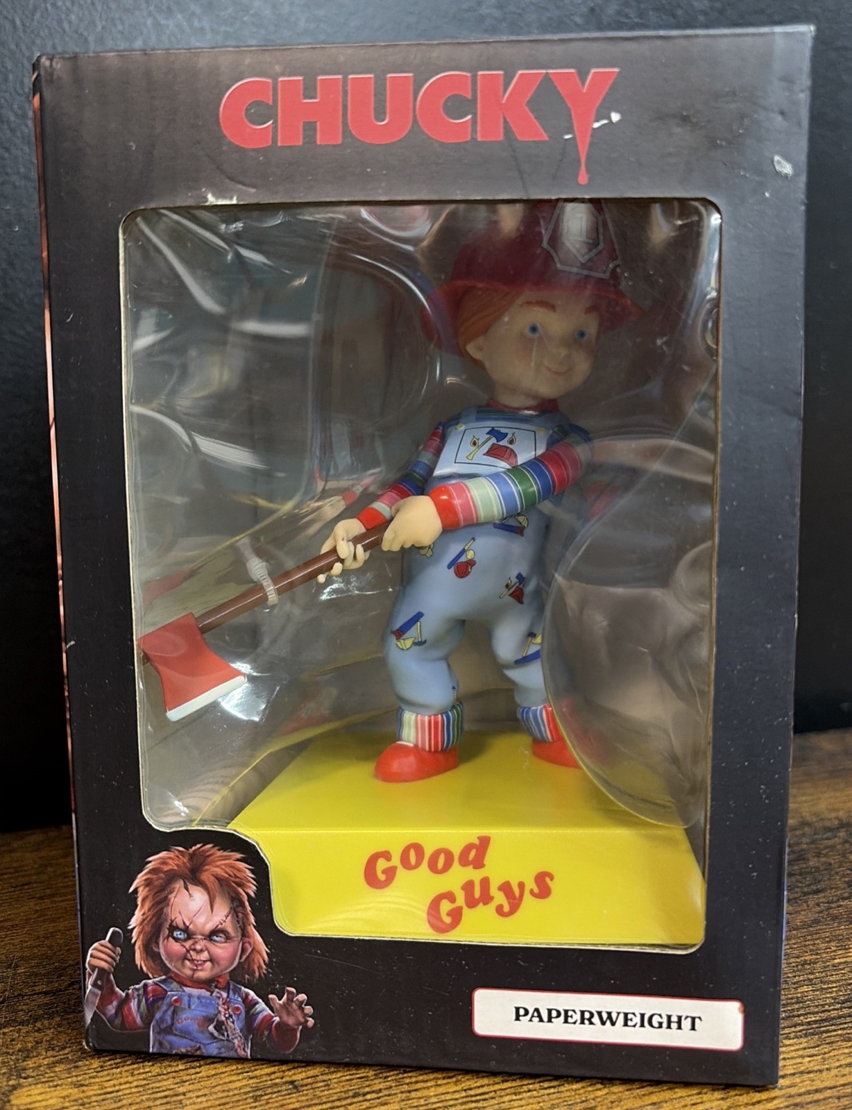 Chucky Good Guys Paperweight Horror Collectible Figure Surreal Entertainment NIB