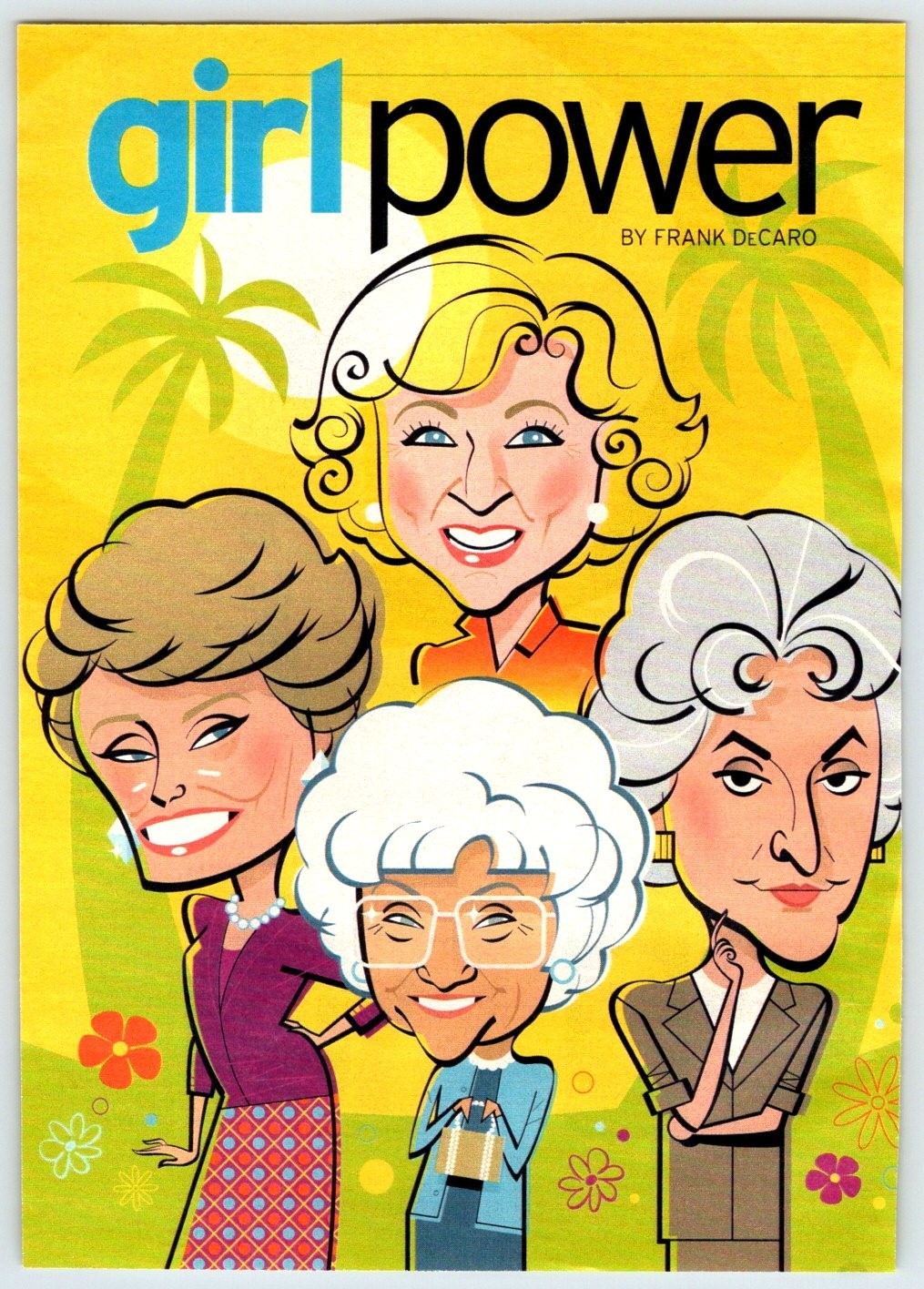 GOLDEN GIRLS TELEVISION SHOW 5″x7″ PINUP Vintage Magazine Page Clipping TV44