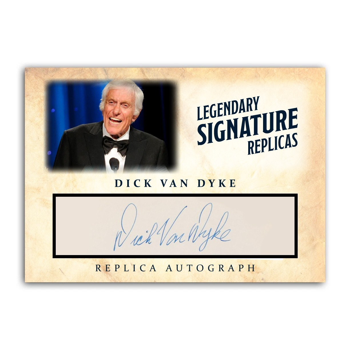 Dick Van Dyke ACEO Replica Reprint Autograph Novelty Collectible Card