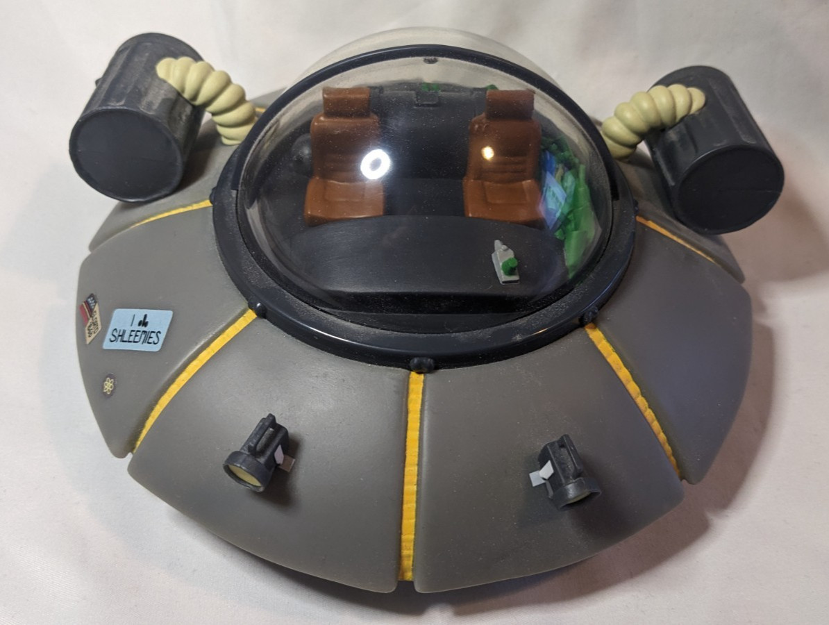 Rick and Morty Space Ship Coin Bank – Adult Swim – Cartoon Network