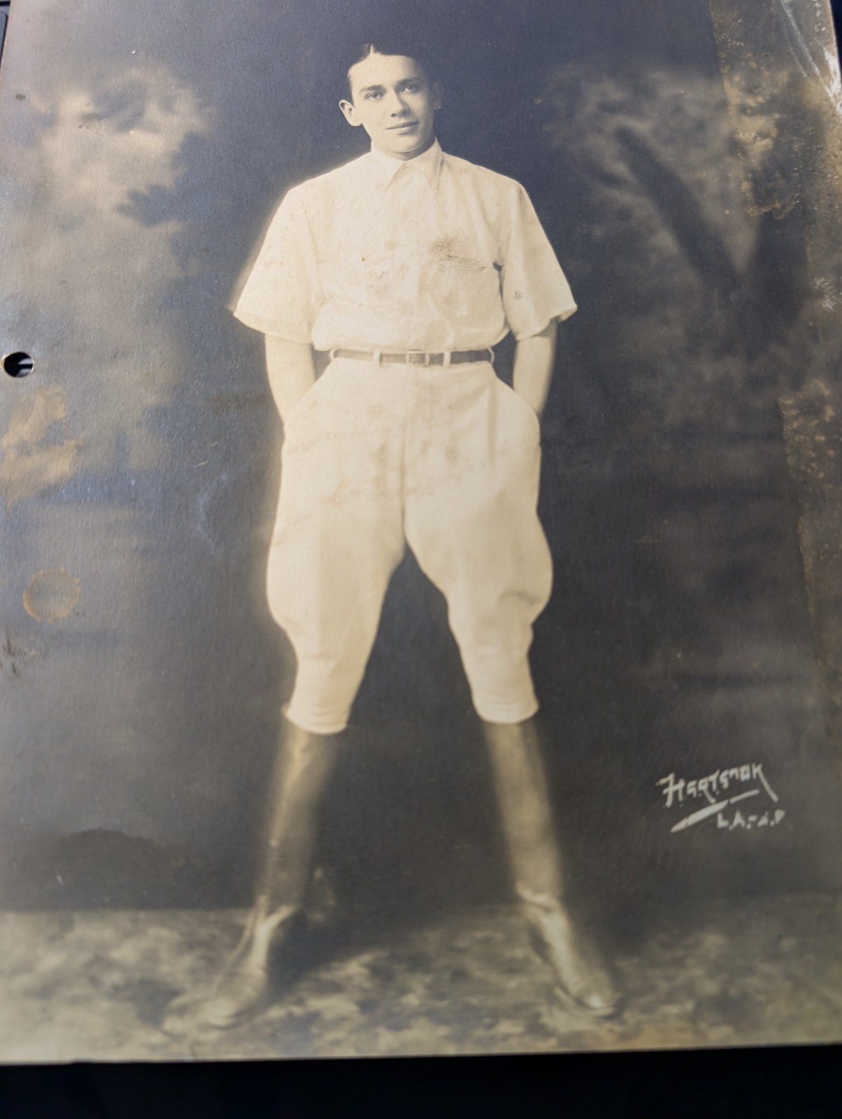 ORIGINAL 7 1/2 x 9 1/2″ Hollywood Pic-Silent Star- JACK PICKFORD-HARTSOOK Photo