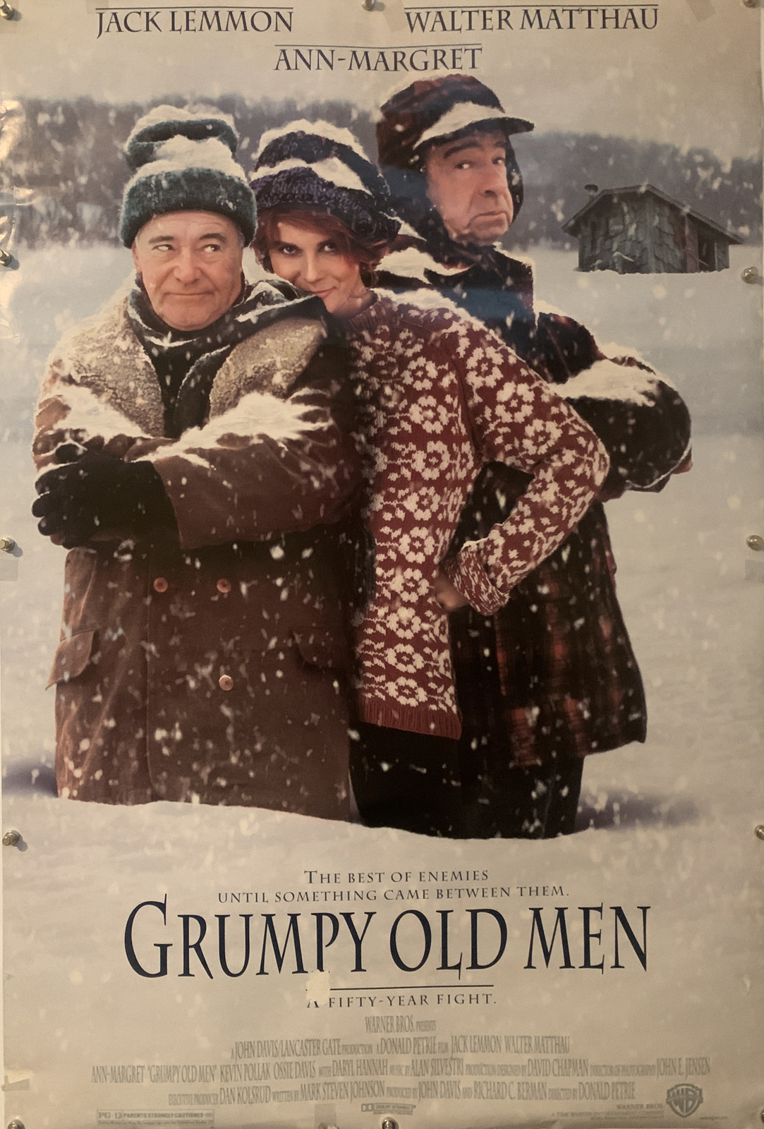 GRUMPY OLD MEN Original One Sheet Movie Poster – 1993