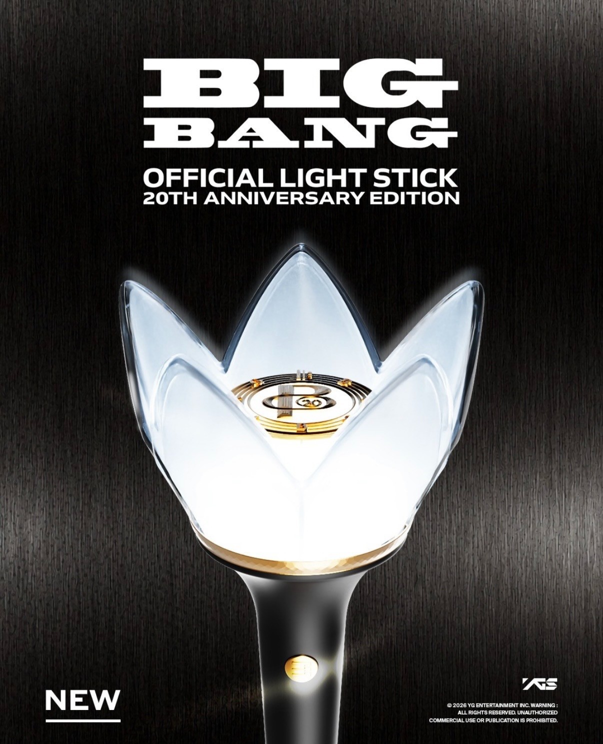 [PRE-ORDER] BIGBANG 20th Anniversary Official Light Stick XX COSMOS World Tour