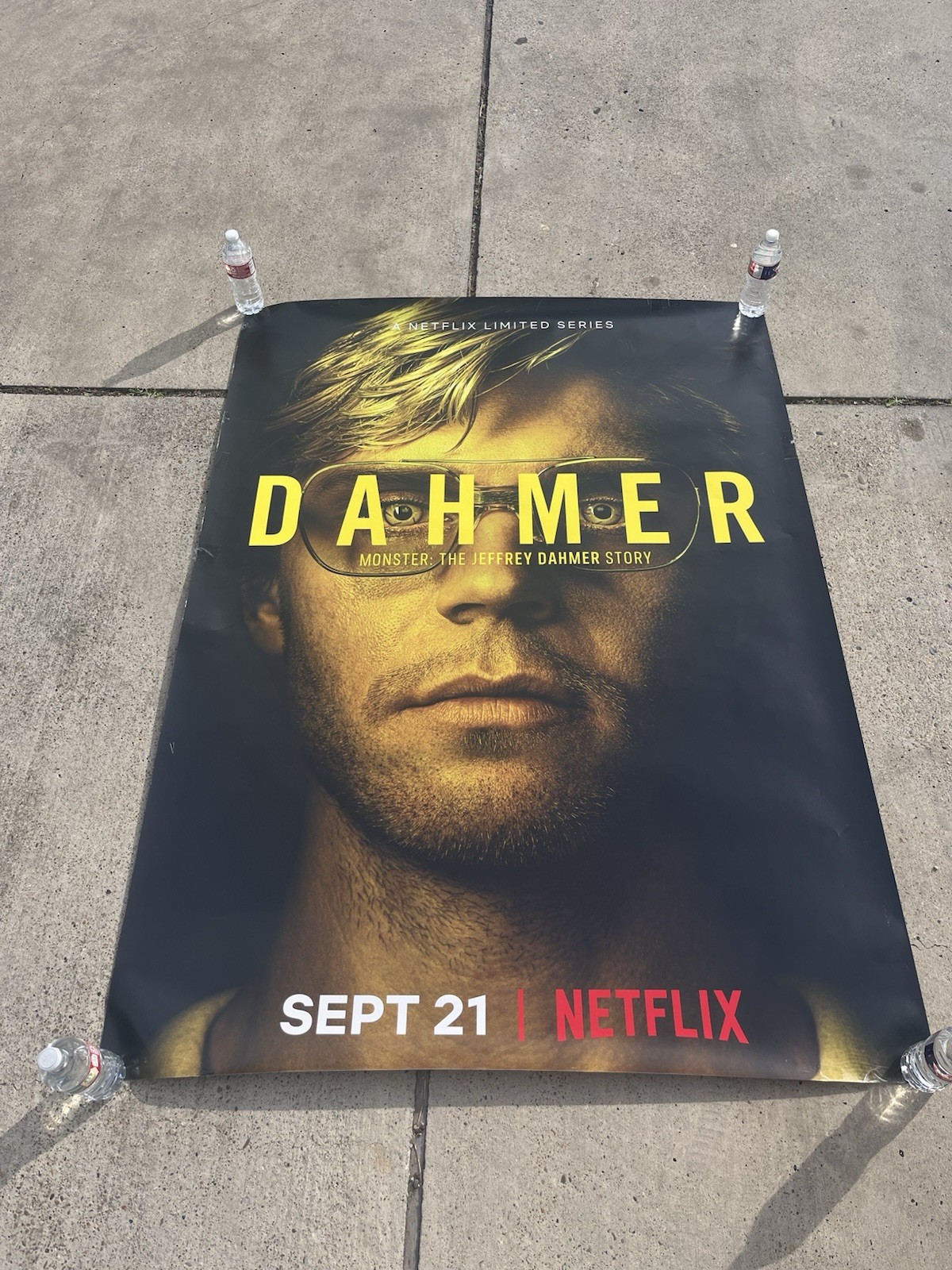 Jeffrey Dahmer Netflix Monster Bus Stop Poster