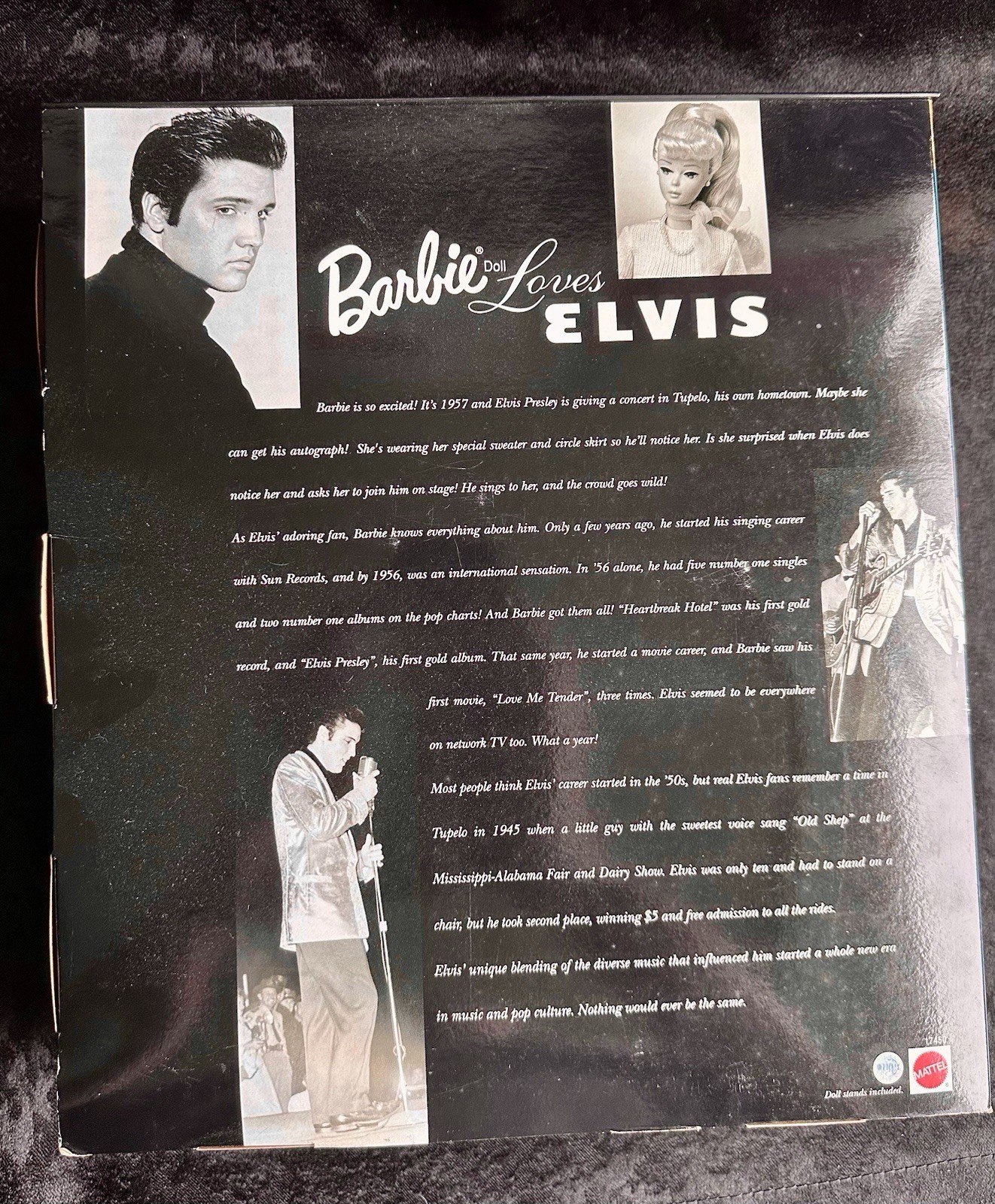 Mattel Barbie Loves Elvis Collector Edition Doll Set 1996