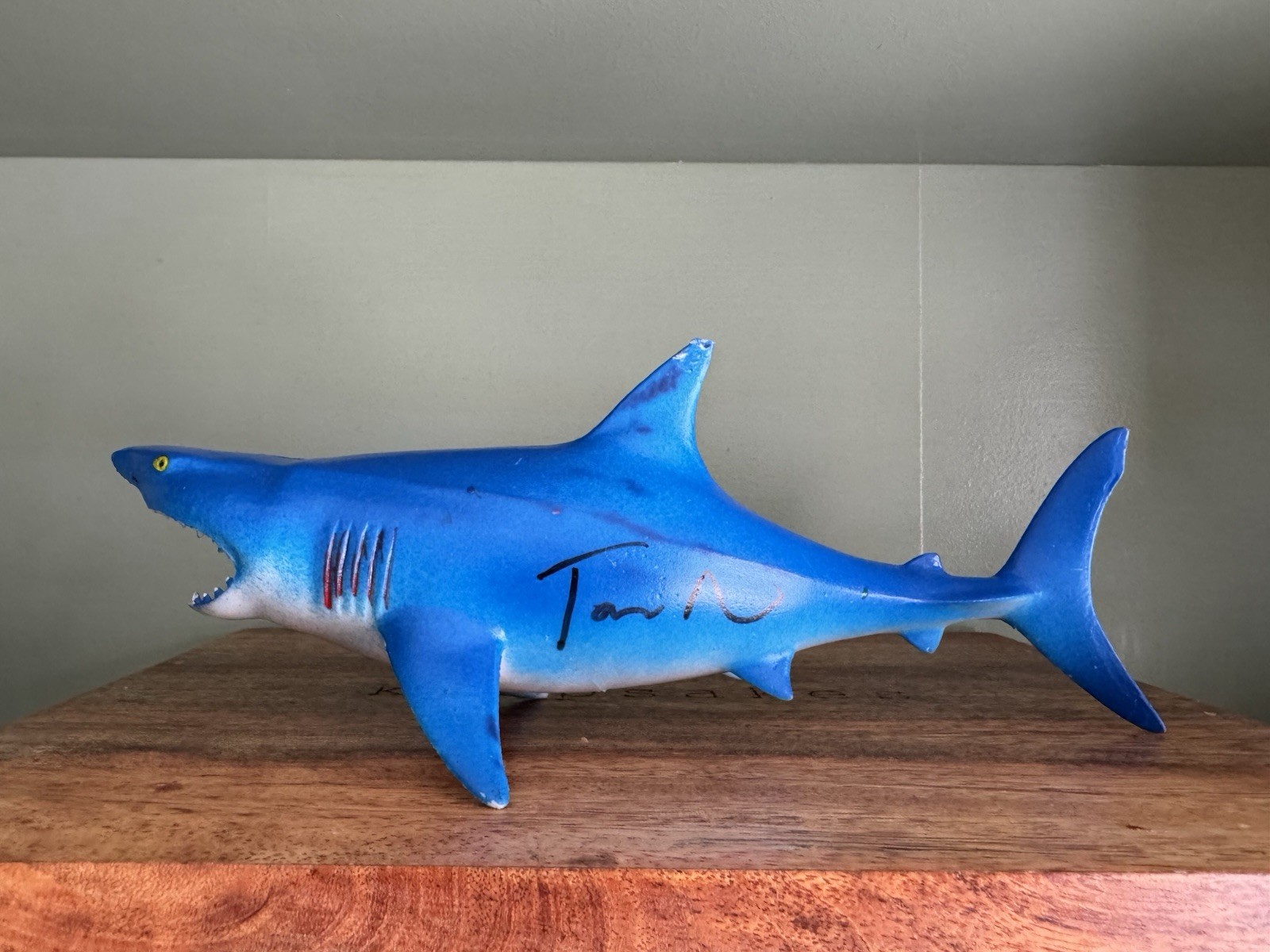 Bam Box Sharknado 10″ Shark Figure Signed By Tara Reid
