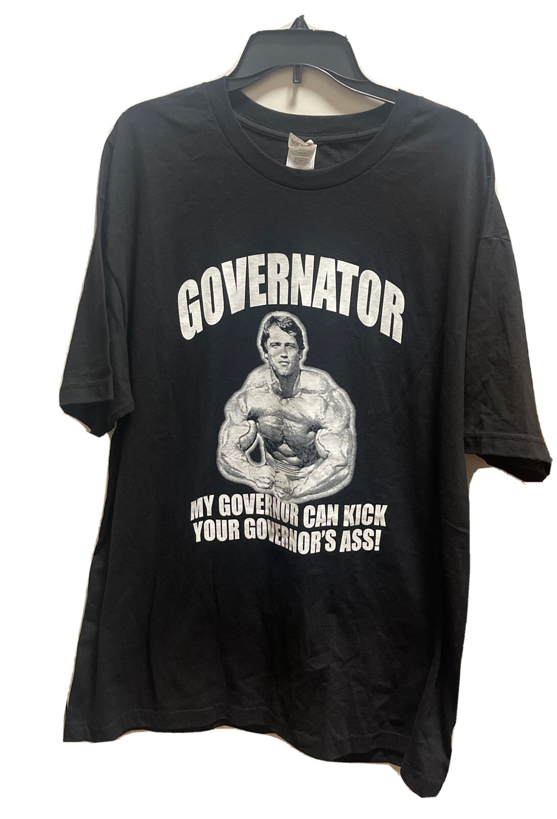 Arnold schwarzenegger t shirt xl adult unisex short sleeve crew neck