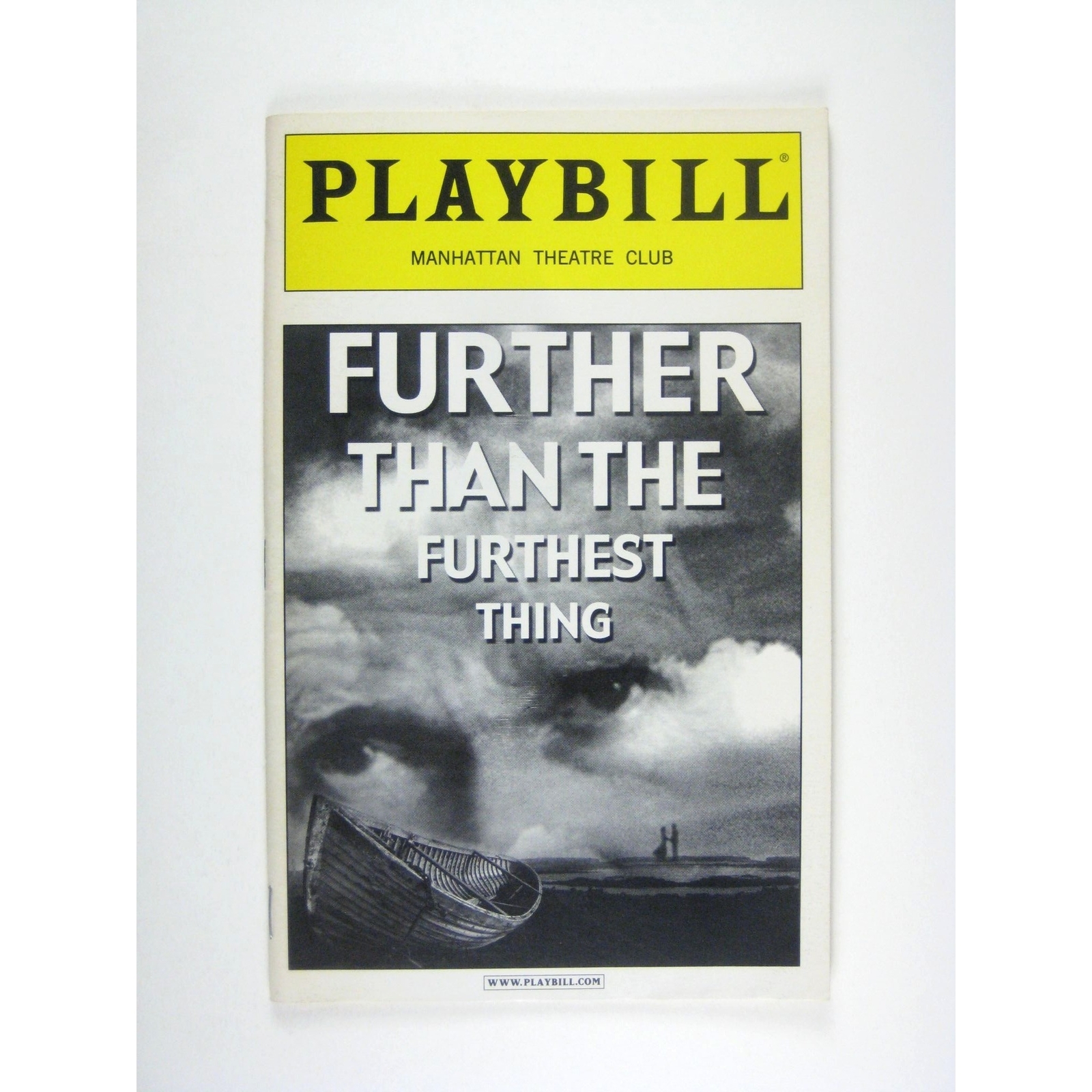 Further Than The Furthest Thing Playbill January 2002 Manhattan Theatre Club