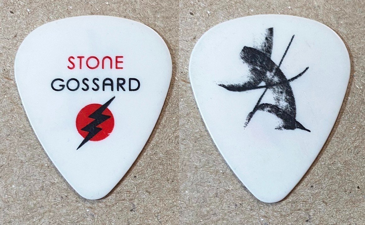 Pearl Jam Stone Gossard Lightning Bolt Guitar Pick – 2013 Lightning Bolt Tour