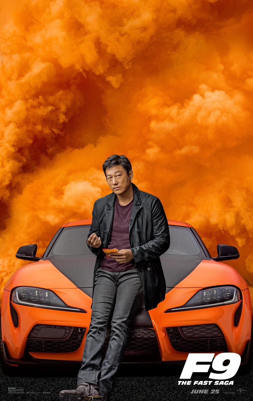 2021 Fast And The Furious F9 Movie Poster 11X17 Han Lue Sung Kang 🍿