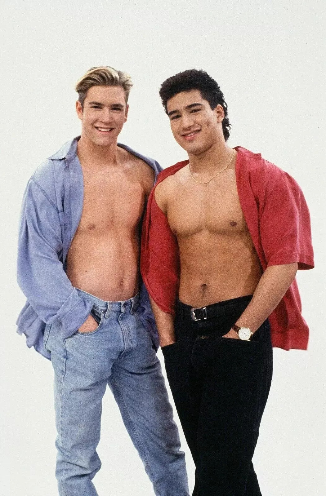 Saved By The Bell Mario Lopez Mark-Paul Gosselaar Tv Show 8×10 Picture Celebrit