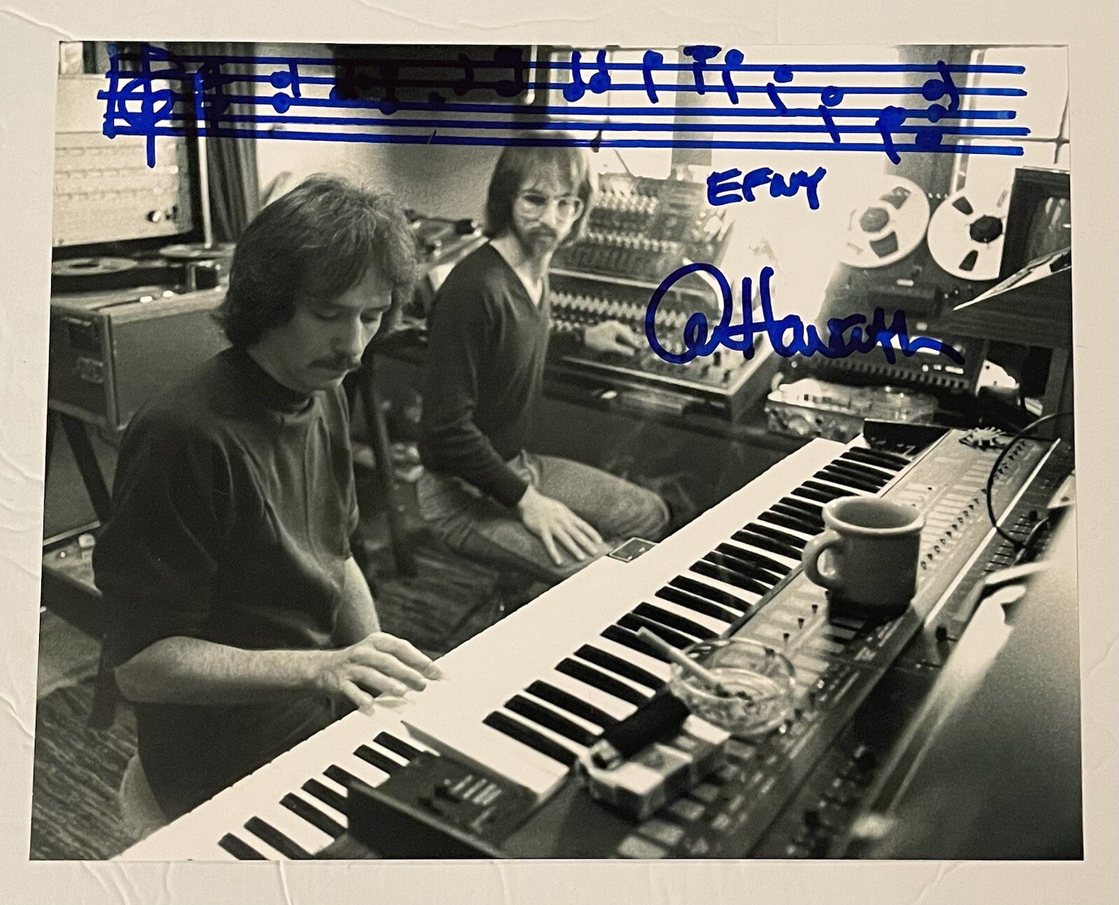 Alan Howarth Halloween II Music Composer Signed 8×10 Photo w/proof Michael Myers
