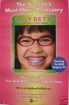 UGLY BETTY POSTER – AMERICA FERRERA, CUTE & BEAUTIFUL!