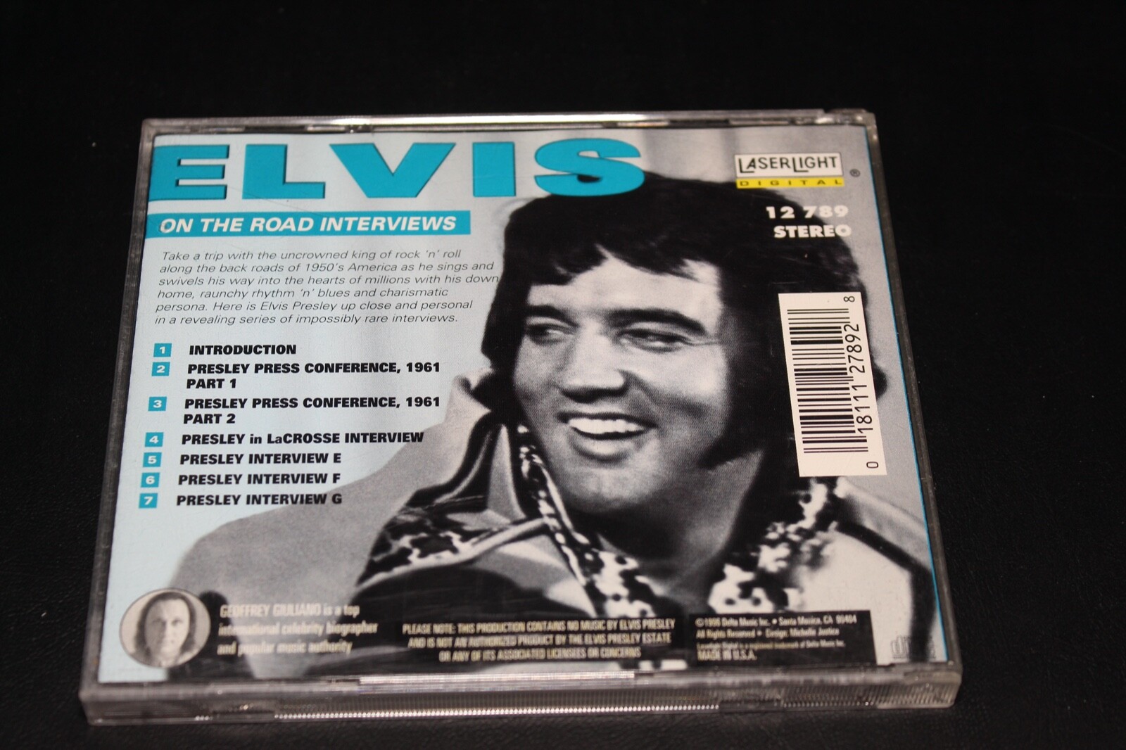 Elvis On The Road Interviews LaserLight CD