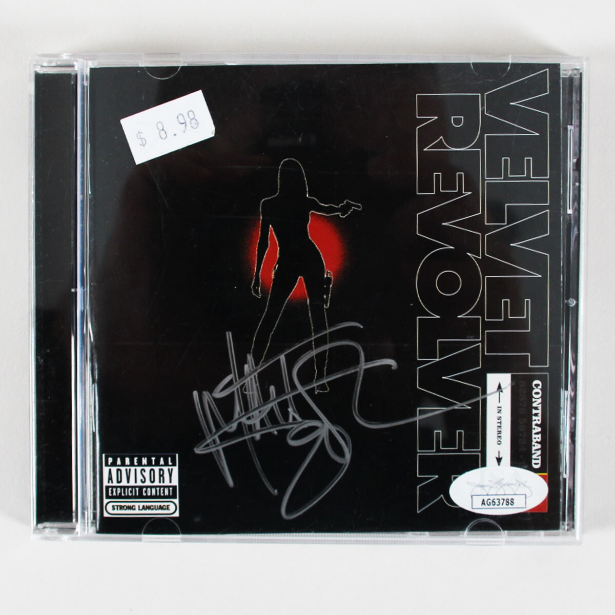 Matt Sorum Signed CD Velvet Revolver Contraband – COA JSA